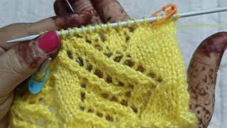 very pretty knitting pattern for gents sweater ladies cardigan youtube knittingpatterns [upl. by Mya]