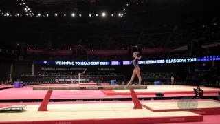 FERLITO Carlotta ITA  2015 Artistic Worlds  Qualifications Balance Beam [upl. by Parrish]