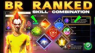 BR rank character combination 2024  Solo rank combination  Best character combination in Free Fire [upl. by Ilera393]