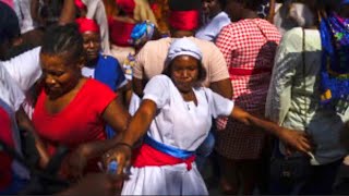 Voodou spirits in Haiti  Dans Vodou nan Gonaives [upl. by Maximilianus]