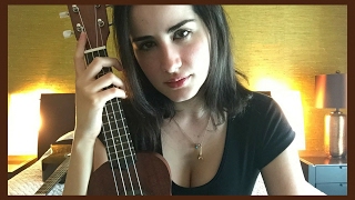 Quelquun Ma Dit  Carla Bruni UKULELE COVER 🇫🇷 [upl. by Arvo139]