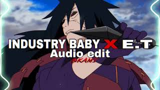 INDUSTRY BABY  Audio edit [upl. by Ycart52]