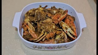 Flower Crab masala [upl. by Annotahs]