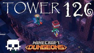 Minecraft Dungeons  Tower 126 Default No Commentary Gameplay [upl. by Hcirteid]