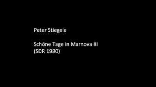 Peter Stiegele  Schöne Tage in Marnova III SDR 1980  Science Fiction Hörspiel [upl. by Aicelaf]