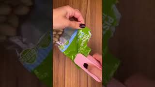 SELLADOR DE BOLSAS🤌🏻 cocina gadget aliexpress [upl. by Yetty]