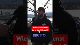 Wieviel verdienst du in Zürich Strasseninterview  Wer redet offen über Löhne shorts löhne [upl. by Ola]