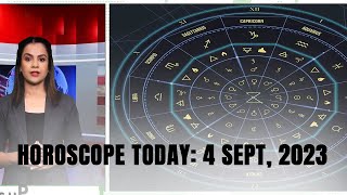 Horoscope today AI anchors astrological predictions for your zodiac signs  September 4 2023 [upl. by Nylassej]