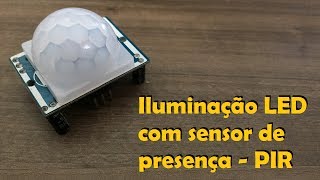 Como consertar sensor de presença fica ligado direto ou piscando [upl. by Jeno]