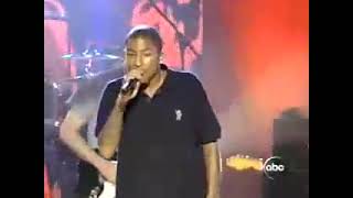 Pharrell Williams Frontin live on Jimmy Kimmel 2003 [upl. by Ennayllek234]