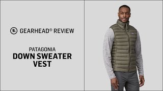 Patagonia Mens Down Sweater Vest  GH Review [upl. by Marriott]