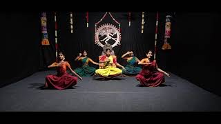 Konjum salangai  Lathangi Varnam  Lord Shiva  Saravanan Aroul Natyalaya  Dance Performance [upl. by Rimidalv]