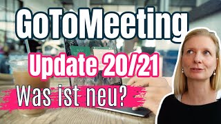 GotoMeeting Tutorial  UPDATE 20202021  Was ist neu [upl. by Eatnuahc]