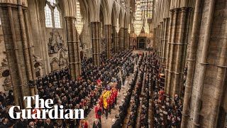 God Save the King sung at the end of Queen Elizabeth IIs funeral service [upl. by Enar]