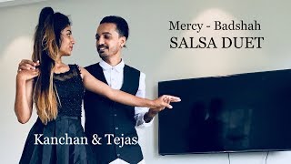 Badshah  Mercy  Salsa  Choreographed and Performed by Kanchan Gawande amp Tejas Gandhi [upl. by Lednic813]