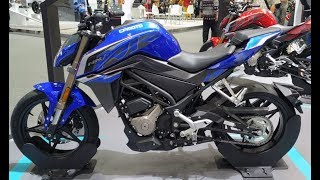 2019 CFMOTO 250NK  Emperor Blue [upl. by Alram95]