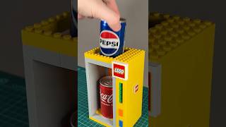 Working Lego Soda Vending Machine lego [upl. by Nivra]