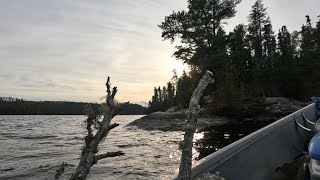 late fall walleye fishing north of lake Superior [upl. by Olsen]