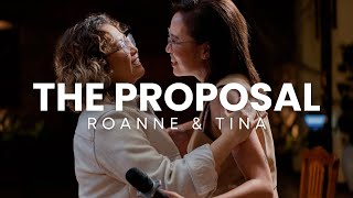 THE PROPOSAL  From Rec•Create Exes to Fiancés  Roanne and Tina 🏳️‍🌈 [upl. by Neelasor]