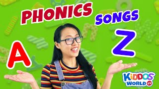 ABC Phonic Songs  Letter Sounds  Learn the Alphabet [upl. by Arev517]