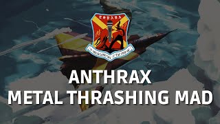 Anthrax  Metal Thrashing Mad  Karaoke Instrumental  Lyrics [upl. by Sayed129]