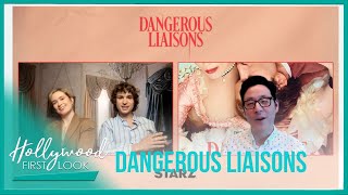 DANGEROUS LIAISONS 2022  Nicholas Denton and Alice Englert on their new series [upl. by Aivuy]