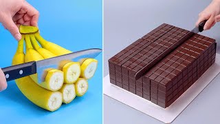 10 Fancy Cake Decorating For Beginner  Quick amp Easy Chocolate Cake Recipe  Perfect Cake Ideas [upl. by Mitchel]