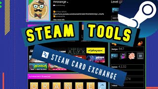 The Most Useful Steam Tools  Steam Card Exchange  Trading Bot Steam Cards Items Showcase [upl. by Einnal]