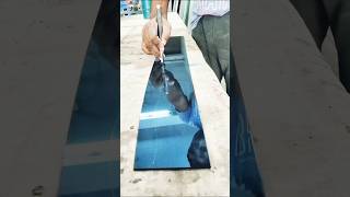 How to glass cutting glasscutting short [upl. by Krissy]