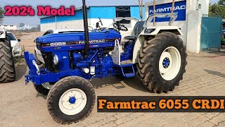 Farmtrac 6055 CRDI Power Max F31 New 2024 Model [upl. by Kallman]