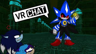 WEREHOG SONIC AND MAURICE VS 15 NEO METAL SONIC IN VR CHAT [upl. by Huberto45]