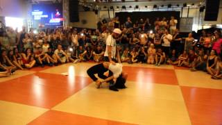 ISC 2015  Daniel Y Desiree  Bachata Workshop 1 [upl. by Acinomahs]