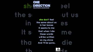 One Direction  Story Of My Life  Karaoke Version [upl. by Nehr731]