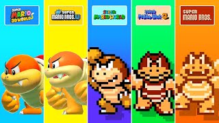 All New Super Mario Bros U Boss Battles Recreated in Super Mario Maker 2 [upl. by Rosita262]