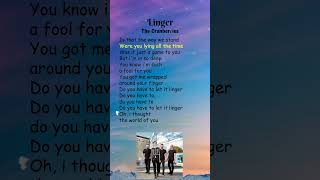 The Cranberries  Linger Lyrics shorts [upl. by Aggappora45]