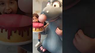 Conocí a Rémy 🐭 ratatouille youtubeshorts fyp funny love cute aymara youtube remix [upl. by Anglim]