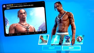 Travis Scott Is 100 Confirmed to return [upl. by Gwenette500]