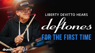 Liberty DeVitto Hears Deftones For The First Time [upl. by Ahsea803]