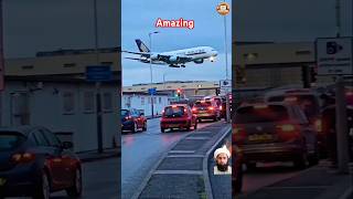 Close up flight landing  aviation planespotting duet shorts [upl. by Amiaj]