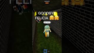 BYE FELICIA 🤗 mm2 roblox gaming mm2sheriff mm2campers funny shorts [upl. by Izmar91]