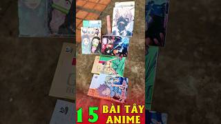 15 Bộ Bài Anime  Kimetsu One Piece Your name [upl. by Goddord]