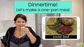 Dinnertime Quick amp Easy Dinner Idea  Italian Meatloaf [upl. by Trab806]