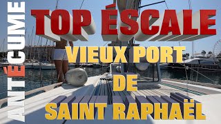 ⛵️Saint Raphaël le vieux port en voilier ils sont au top [upl. by Llyrehc]