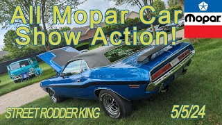 All Mopar Car Show Action [upl. by Dagall]