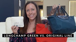 Longchamp Green Line VS Original Line  Bonus Idyl Jewelry Unboxing [upl. by Sihunn]