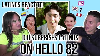 Latinos react to EXO’s DO Surprising Spanish Speakers With His Perfect Spanish on Hello82 😏🔊😎 [upl. by Filberto]