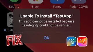 How To FIX Integrity Could Not Be Verified Error On ANY iPhone 2022 [upl. by Orgalim]