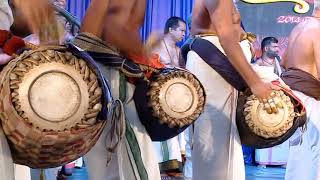 Sruthimelanam  21  Mattanur  60 Aug 2014  Panchavadyam Part 2 [upl. by Acnairb]