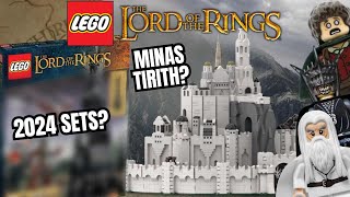 MORE LEGO LORD OF THE RINGS SETS IN 2024 amp 2025 [upl. by Hedley]