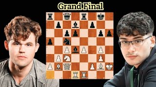 Magnus Carlsen vs Alireza Firouzja • Grand Final 2024 [upl. by Silrak345]